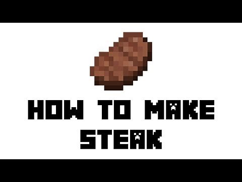 Minecraft Survival: How to Make Steak