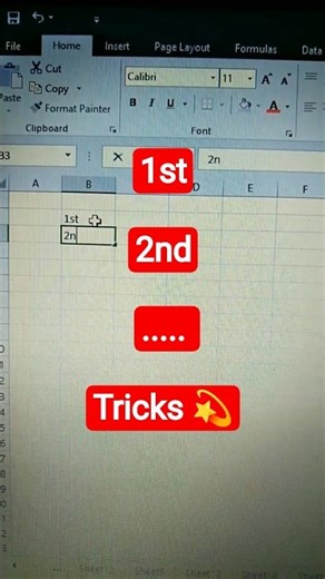 Make Superscript in Excel using just One shortcuts-You've been doing it wrong all along #excel #tips