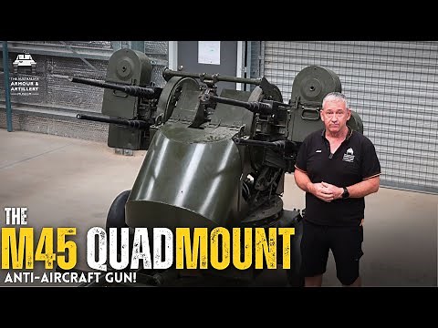 The M45 Quadmount .50 cal Anti-Aircraft Gun!