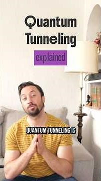 Quantum tunneling explained. #physics #learn