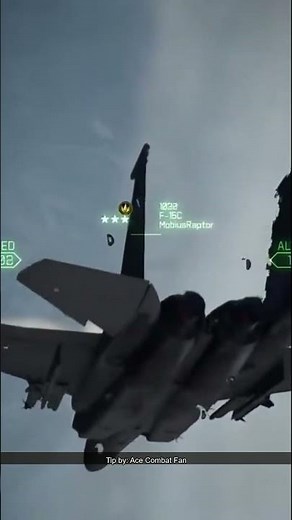 Nobody Knows This Ace Combat 7 Cloud Dodge Trick! #acecombat8