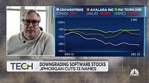JPMorgan upgrades CrowdStrike, Avalara, downgrades other software stocks on valuation concerns