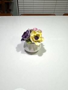 Miniature Bone China Porcelain Bouquet- Made in England - Vintage - Etsy