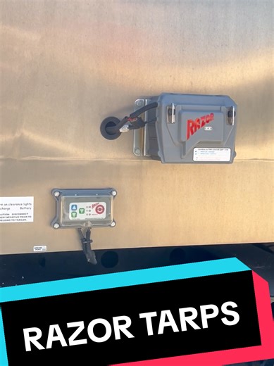 Razor Electric Tarps - BTE Trailer #razorelectrics #razortarps #makeRAZORgreatagain #razorinternational #camilleritarps