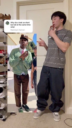 Aaron on Instagram: "finally not wearing timbs😭 cardigan: @daybyday.world . . . . . #fitcheck #ootd #streetwear #streetwearoutfits #outfitideas #outfitinspo #fotd #outfitoftheday #grwm #tylerthecreator"