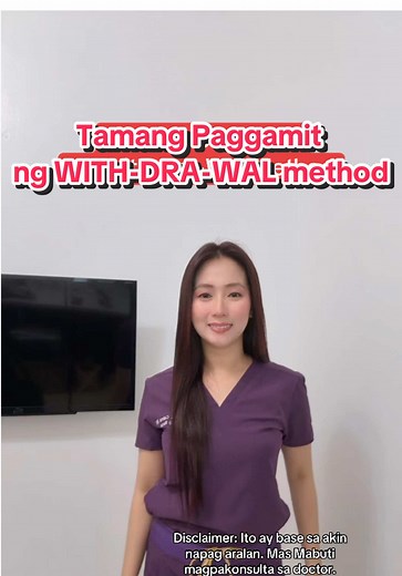 Tamang Paggamit ng WITH-DRA-WAL Method sa Relasyon