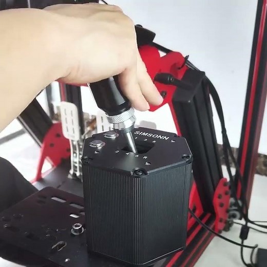 SIMSONN PC 6+R H Gear Shifter compatible with Logitech G27 G29 G