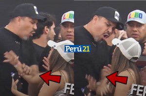 Saliente de Pamela López protagoniza fuerte discusión en concierto de reguetón