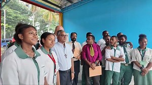 8.5K views · 295 reactions | #National: Busu Secondary School received K500,000 from the Lae District for the completion of its administration building, with an additional K100,000 provided for administrative support. More: (https://www.postcourier.com.pg/rosso-good-management-has-allowed-for-continued-support-to-education/) | Post Courier | Facebook