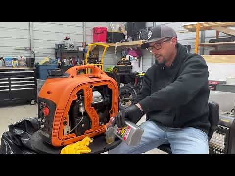 Generac 2200i Oil Change How To