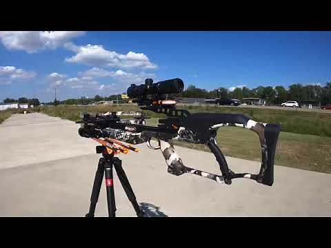Ravin R20 Crossbow Sighting!