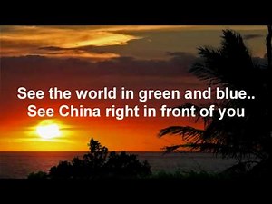 Beautiful day- U2 (Lyrics on screen)