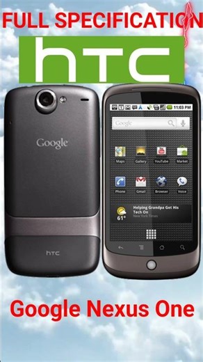 HTC Google Nexus One Full specifications