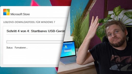 Windows 7 vom USB-Stick installieren