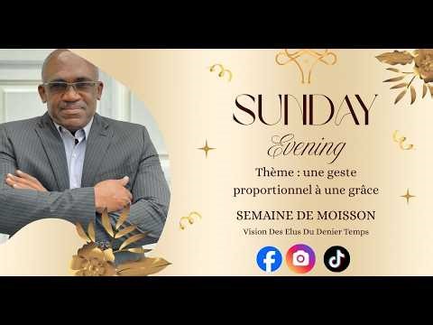 Sunday Evening Service: Semaine de Moisson Celebration | 03/22/26| VDET