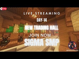 SIGMA SMP LIVE | MINECRAFT JAVA/BEDROCK PUBLIC SMP