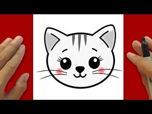 How to Draw a CAT Step By Step 😼– Simple Line Art | Easy Lines Drawing