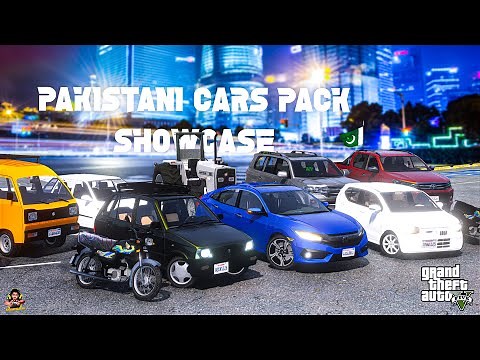 GTA 5 PAKISTANI CARS PACK | Cinematic Cars SHOWCASE | Rockstar Editor