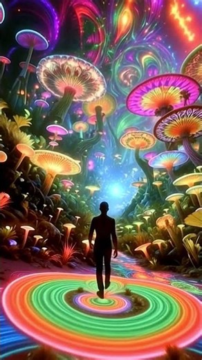 Every Step Changes Reality Psychedelic Journey #aiart #midjourney #aestheticvideo#trippy#aievolution