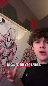 Spider-Man is not a spider #Spider-Man #FYP #Art #Science ￼