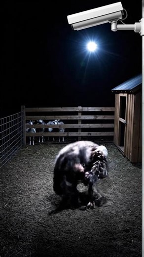 “Midnight Human-to-Wolf AI Transformation at Goat Farm!” #ghostlyadventures #horror