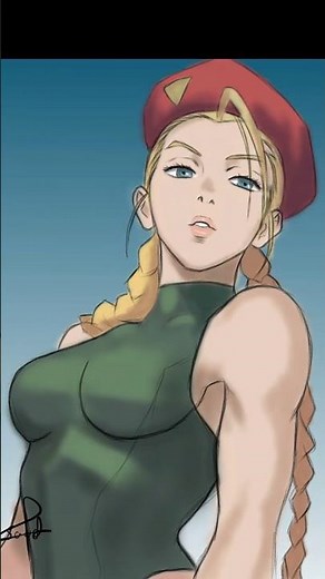 Cammy White Strret Fighter Drawing🖌️#drawing #game #shorts #viralshorts #streetfighter #cammy #art