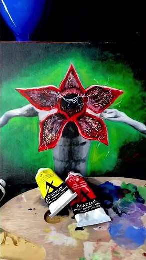 Stranger Things Painting Tutorial! Easy DIY