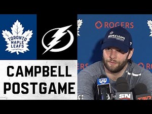 Jack Campbell Post Game | Toronto Maple Leafs vs Tampa Bay Lightning | April 4, 2022