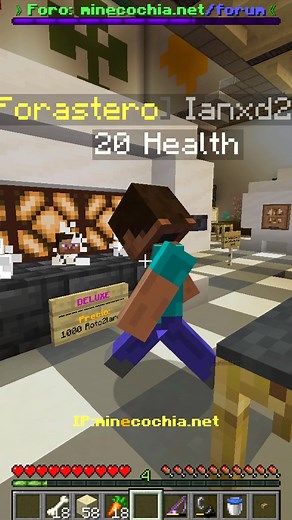 Encontré un JUGADOR en el CASINO en Minecraft! 💲 #minecraft #minecraftespañol #survival #parati #fyp #foryou #java #bedrock #minecraftserver