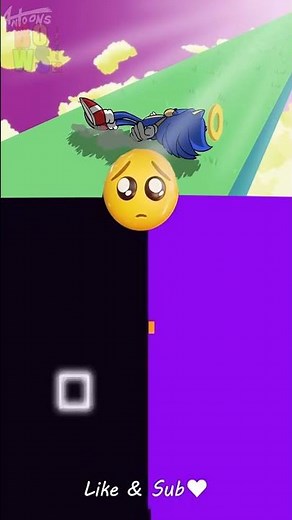 Poor Sonic 4 😭 Bouncing Square - @Antoons