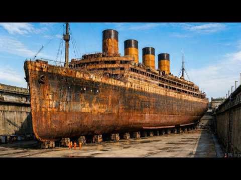 RMS Arundel Castle Recovered & Restored — The Four-Funnel Ocean Liner Returned to Sea | ASMR