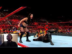 WWE Raw 18/12 2017 Absolution fight against Nia Jax & Others