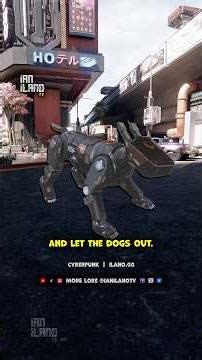 This Corporation Built Robot Dogs to Track You (ft. SovOil) 🐶👃 #Shorts #Cyberpunk
