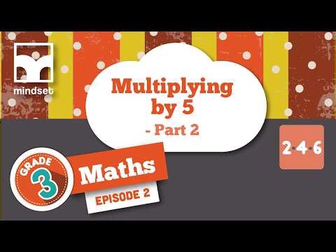 Patterns, Functions & Algebra: Multiplying by 5 - Part 2