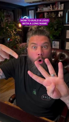 How To Build And Balance A Logo With A Long Name