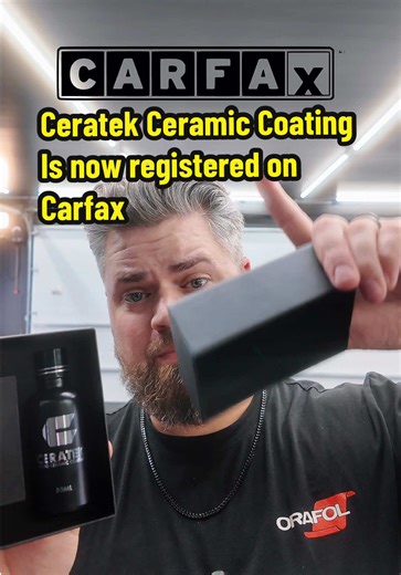 Ceratek Ceramic Coating Now Registered on Carfax