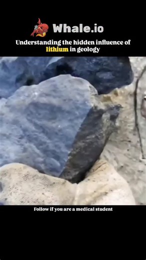 @medicalstudent.io | The Hidden Influence of Lithium in Geology 1. Lithium in the Earth’s Crust Lithium is a lightweight metal found naturally in rocks and... | Instagram