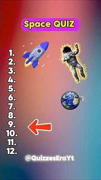 Can You Guess These 12 Space Words From Missing Letters? 🚀
