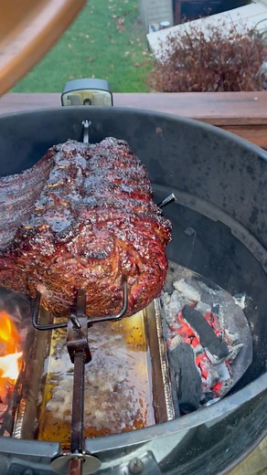 4.6M views · 10K reactions | Call me primed and ready for Amazon.com #PrimeDay! (July 11-12) What’s on YOUR list? Any SR products? What do you think of this PRIME rib on the rotisserie using the wireless STAKE by Maverick Thermometers?  @TheBackyard.BBQ in the @StevenRaichlen test kitchen | Steven Raichlen | Facebook