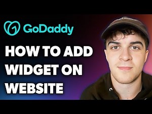 How to Add Widget on Godaddy Website (Full 2024 Guide)