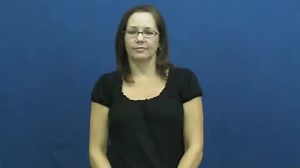 Watch how to sign 'shuffling' in American Sign Language.