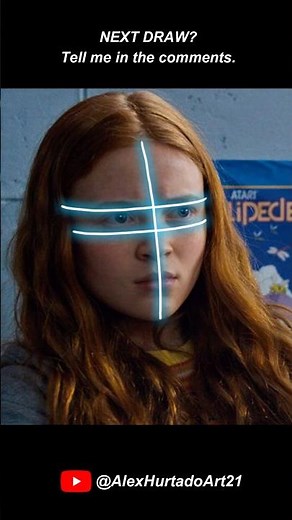 How to Draw Max From Stranger things #strangerthings #maxmayfield