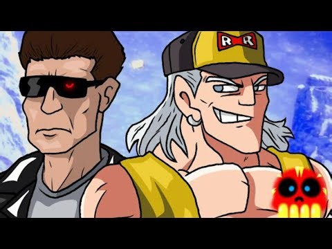 T-800 (Terminator) vs Android 16 (Dragon Ball) ft. Ttog & Rc-RC & FRENZYFRENIC (George)