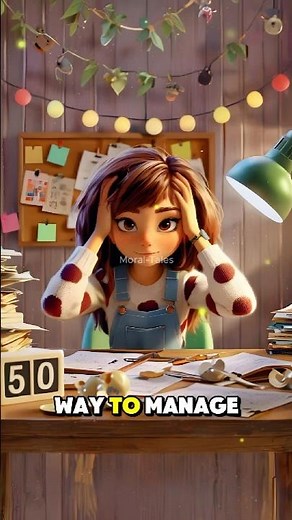 The Art of Getting Things Done- Time Management for Kids #kids #shorts #short #learning #lifelessons