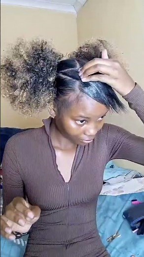 Creative Hairstyle | Star Swoop With Two Full Buns