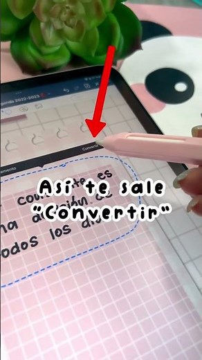 💕 Cómo usar la opción CONVERTIR a texto en GOODNOTES 5 #goodnotes5 #Shorts