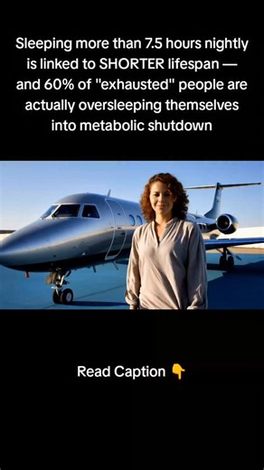 Mackenzie Turner | 1. Oxford researchers tracked 116,000 adults for 9 years and found something that contradicts every sleep influencer: people sleeping 9+... | Instagram