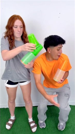 Cup Stack Speed Challenge! - #shorts #challenge