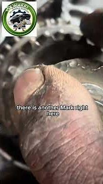 How to set timing belt on 2.2 Camry #automobile #mechaniclife #repair