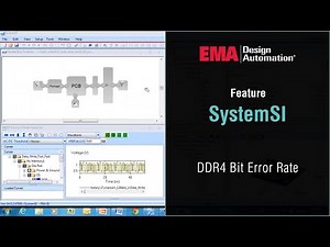 Sigrity SystemSI DDR4 Bit Error Rate Analysis